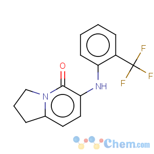 CAS No:612065-09-5 5(1H)-Indolizinone, 2,3-dihydro-6-[[2-(trifluoromethyl)phenyl]amino]-