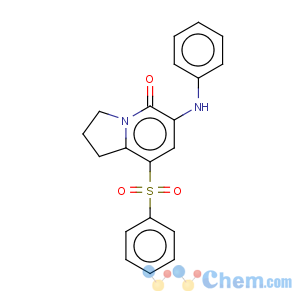 CAS No:612065-24-4 8-BENZENESULFONYL-6-PHENYLAMINO-2,3-DIHYDRO-1H-INDOLIZIN-5-ONE