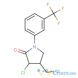 CAS No:61213-25-0 3-chloro-4-(chloromethyl)-1-[3-(trifluoromethyl)phenyl]pyrrolidin-2-one