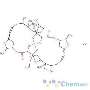 CAS No:61230-25-9 Borate(1-),[(1R,2R,5S,6R,8S,9E,12R,14S,17R,18R,19R,22S,23R,25S,26E,29R,31S,34R)-1,2,18,19-tetra(hydroxy-kO)-12,29-dihydroxy-6,13,13,17,23,30,30,34-octamethyl-4,7,21,24,35,37-hexaoxapentacyclo[29.3.1.15,8.114,18.122,25]octatriaconta-9,26-diene-3,20-dionato(4-)]-,sodium (1:1), (T-4)-