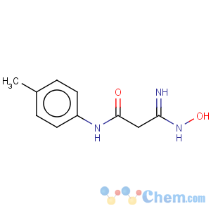 CAS No:61239-35-8 Propanamide,3-(hydroxyamino)-3-imino-N-(4-methylphenyl)-