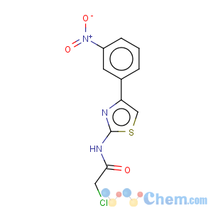 CAS No:6125-33-3 Acetamide,2-chloro-N-[4-(3-nitrophenyl)-2-thiazolyl]-
