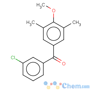 CAS No:61259-85-6 3-Chloro-3',5'-dimethyl-4'-methoxybenzophenone