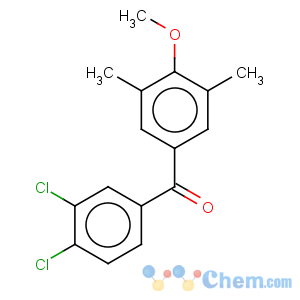 CAS No:61259-86-7 3,4-Dichloro-3',5'-dimethyl-4'-methoxybenzophenone