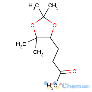 CAS No:61262-94-0 4-[(4S)-2,2,5,5-tetramethyl-1,3-dioxolan-4-yl]butan-2-one