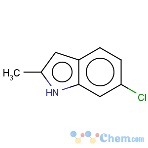 CAS No:6127-17-9 1H-Indole,6-chloro-2-methyl-