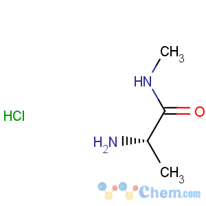 CAS No:61275-22-7 Propanamide,2-amino-N-methyl-, hydrochloride (1:1), (2S)-