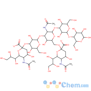 CAS No:61278-38-4 D-Glucose, O-(N-acetyl-a-neuraminosyl)-(2®