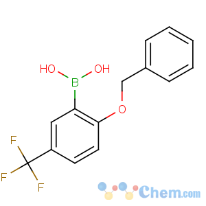 CAS No:612833-41-7 [2-phenylmethoxy-5-(trifluoromethyl)phenyl]boronic acid