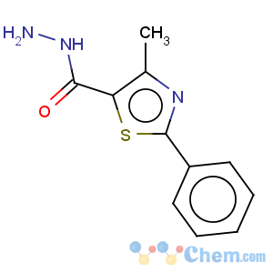 CAS No:61292-08-8 5-Thiazolecarboxylicacid, 4-methyl-2-phenyl-, hydrazide