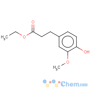 CAS No:61292-90-8 Benzenepropanoic acid,4-hydroxy-3-methoxy-, ethyl ester