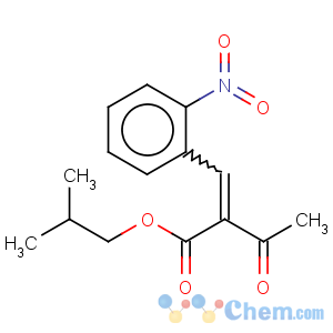 CAS No:61312-59-2 isobutyl 2-[(2-nitrophenyl)methylene]-3-oxo-butanoate