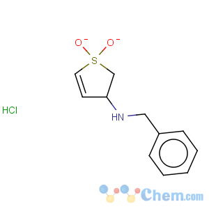 CAS No:61322-63-2 n-benzyl-n-(1,1-dioxido-2,3-dihydrothien-3-yl)amine hydrochloride