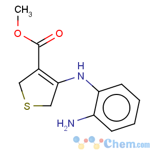 CAS No:61325-23-3 methyl 4-(2-aminoanilino)-2,5-dihydrothiophene-3-carboxylate