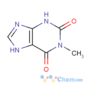 CAS No:6136-37-4 1-methyl-3,7-dihydropurine-2,6-dione
