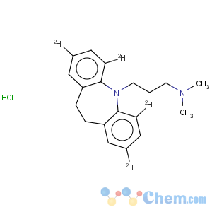 CAS No:61361-33-9 5H-Dibenz[b,f]azepine-2,4,6,8-d4-5-propanamine,10,11-dihydro-N,N-dimethyl-, monohydrochloride (9CI)