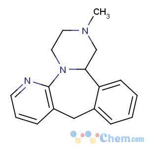 CAS No:61364-37-2 (r)-1,2,3,4,10,14b-hexahydro-2-methylpyrazino[2,1-a]pyrido[2,3-c][2]benzazepine