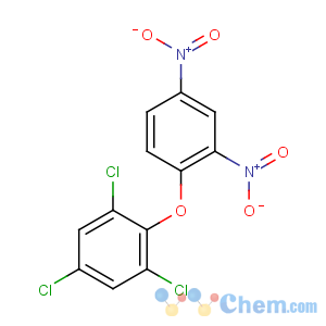 CAS No:61368-94-3 Benzene,1,3,5-trichloro-2-(2,4-dinitrophenoxy)-