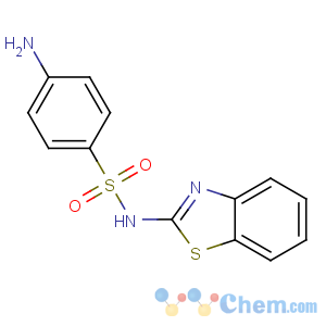 CAS No:6138-01-8 Benzenesulfonamide,4-amino-N-2-benzothiazolyl-