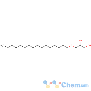 CAS No:6145-69-3 3-hexadecoxypropane-1,2-diol