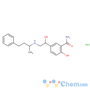 CAS No:61466-93-1 2-hydroxy-5-[(1R)-1-hydroxy-2-{[(1S)-1-methyl-3-phenylpropyl]amino}ethyl]benzamide hydrochloride