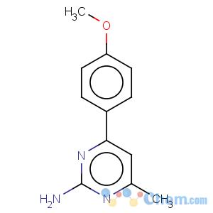 CAS No:61541-75-1 4-(4-methoxyphenyl)-6-methylpyrimidin-2-amine