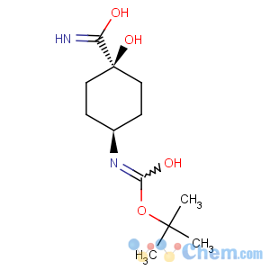 CAS No:615568-57-5 tert-butyl N-(4-carbamoyl-4-hydroxy-cyclohexyl)carbamate