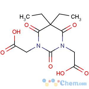 CAS No:61571-10-6 2,2'-(5,5-diethyl-2,4,6-trioxodihydropyrimidine-1,3(2H,4H)-diyl)diacetic acid