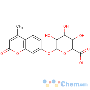 CAS No:6160-80-1 (2S,3S,4S,5R,6S)-3,4,<br />5-trihydroxy-6-(4-methyl-2-oxochromen-7-yl)oxyoxane-2-carboxylic acid