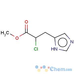 CAS No:61610-60-4 1H-Imidazole-5-propanoicacid, a-chloro-, methyl ester