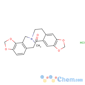 CAS No:6164-47-2 Bis[1,3]benzodioxolo[4,5-c:5',6'-g]azecin-13(5H)-one,4,6,7,14-tetrahydro-5-methyl-, hydrochloride (1:1)