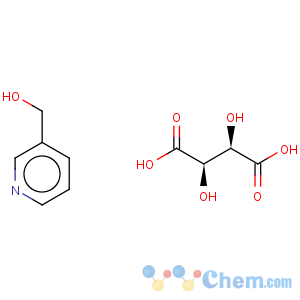 CAS No:6164-87-0 3-HYDROXYMETHYLPYRIDINIUMHYDROGEN-L(+)-TARTARIC ACID SALT