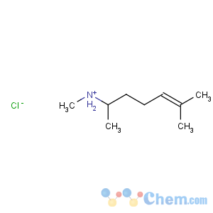 CAS No:6168-86-1 5-Hepten-2-amine,N,6-dimethyl-, hydrochloride (1:1)