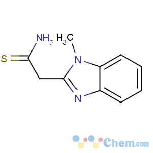 CAS No:61689-99-4 2-(1-methylbenzimidazol-2-yl)ethanethioamide