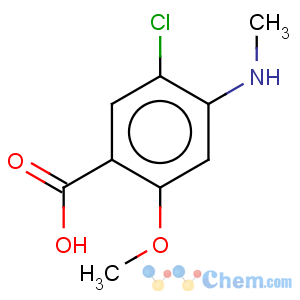 CAS No:61694-98-2 5-Chloro-2-Methoxy-4-Methylamino Benzoic Acid