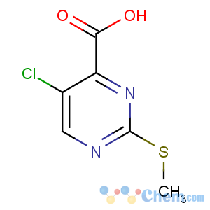 CAS No:61727-33-1 5-chloro-2-methylsulfanylpyrimidine-4-carboxylic acid