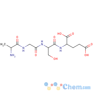 CAS No:61756-28-3 L-Glutamic acid,L-alanylglycyl-L-seryl-