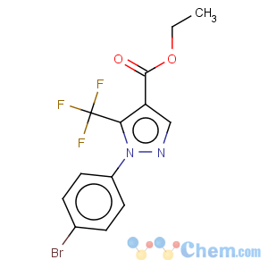 CAS No:618070-60-3 ethyl 1-(4-bromophenyl)-5-(trifluoromethyl)-1H-pyrazole-4-carboxylate