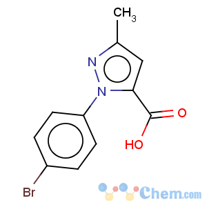CAS No:618101-88-5 2-(4-Bromo-phenyl)-5-methyl-2H-pyrazole-3-carboxylic acid
