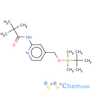 CAS No:618107-92-9 n-[4-(tert-butyl-dimethyl-silanyloxymethyl)-pyridin-2-yl]-2,2-dimethyl-propionamide