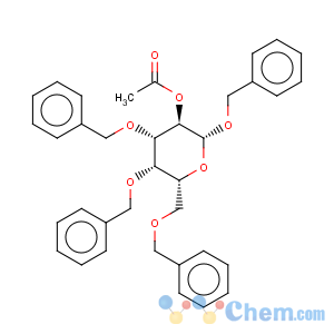 CAS No:61820-03-9 b-D-Galactopyranoside,phenylmethyl 3,4,6-tris-O-(phenylmethyl)-, acetate (9CI)