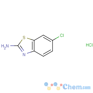 CAS No:61827-71-2 2-Benzothiazolamine,6-chloro-, hydrochloride (1:1)
