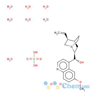 CAS No:6183-68-2 Quinine bisulfate heptahydrate