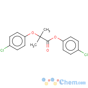 CAS No:61887-16-9 Propanoic acid,2-(4-chlorophenoxy)-2-methyl-, 4-chlorophenyl ester