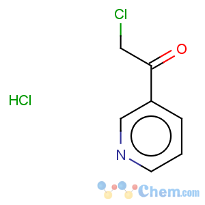 CAS No:61889-48-3 Ethanone,2-chloro-1-(3-pyridinyl)-, hydrochloride (1:1)