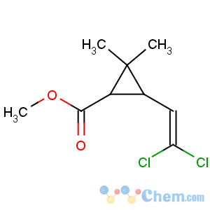 CAS No:61898-95-1 methyl 3-(2,2-dichloroethenyl)-2,2-dimethylcyclopropane-1-carboxylate