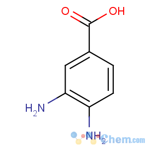 CAS No:619-05-6 3,4-diaminobenzoic acid