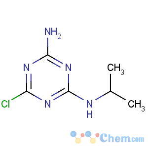 CAS No:6190-65-4 6-chloro-2-N-propan-2-yl-1,3,5-triazine-2,4-diamine