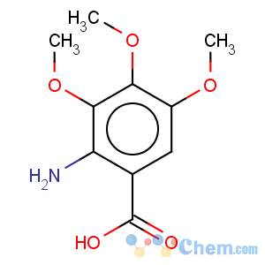 CAS No:61948-85-4 3,4,5-trimethoxyanthranilic acid