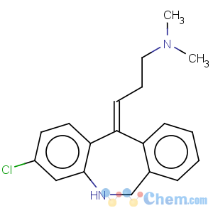 CAS No:6196-08-3 1-Propanamine,3-(3-chloro-5,6-dihydro-11H-dibenz[b,e]azepin-11-ylidene)-N,N-dimethyl-